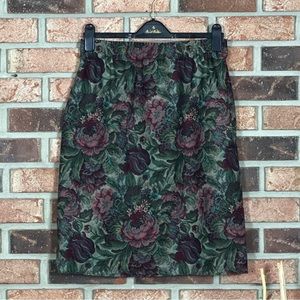 g.w. Division of Graff Floral Skirt